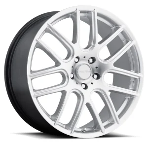 Vision Wheel Street Designs – 426 CROSS – Silver – 18″x8″ 20mm – All weather Wheels – 426H8868HS20